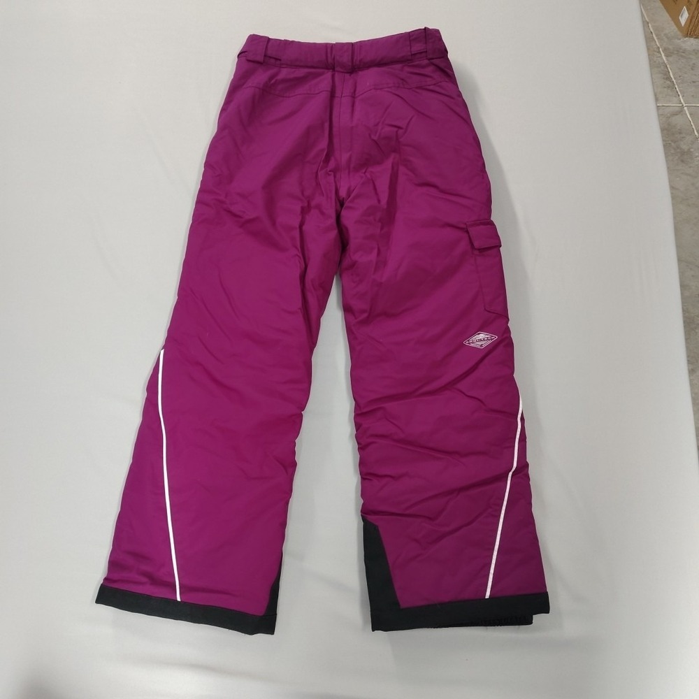 Columbia Kids M Purple "Outgrown" Adjustable Omni-Heat-Tech Snow Ski Pants - Picture 10 of 16